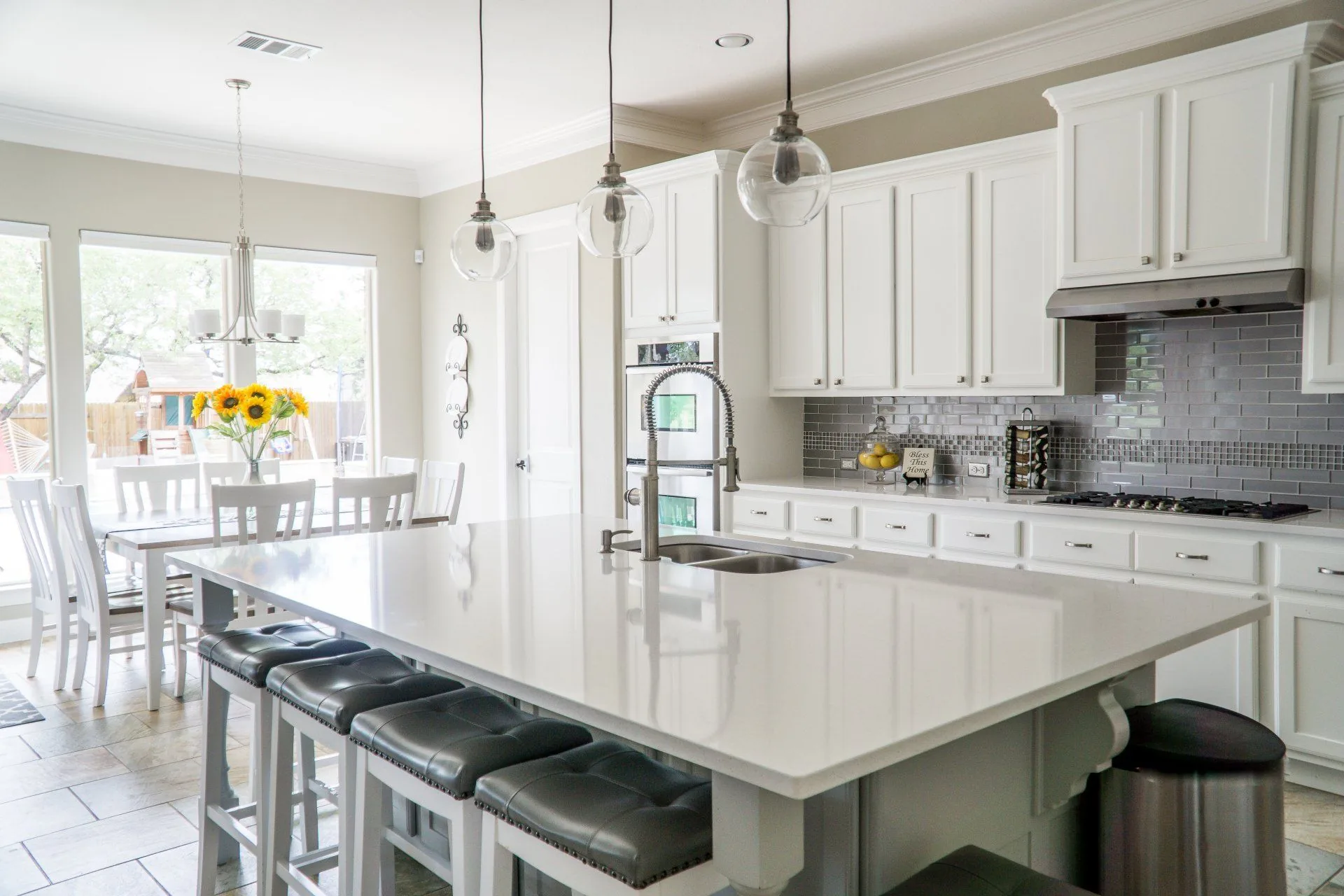 Remodeled kitchen